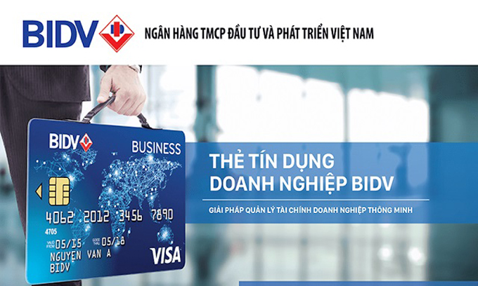 Thẻ tín dụng BIDV Visa Business giúp doanh nghiệp quản lý chi tiêu chặt chẽ, hiệu quả